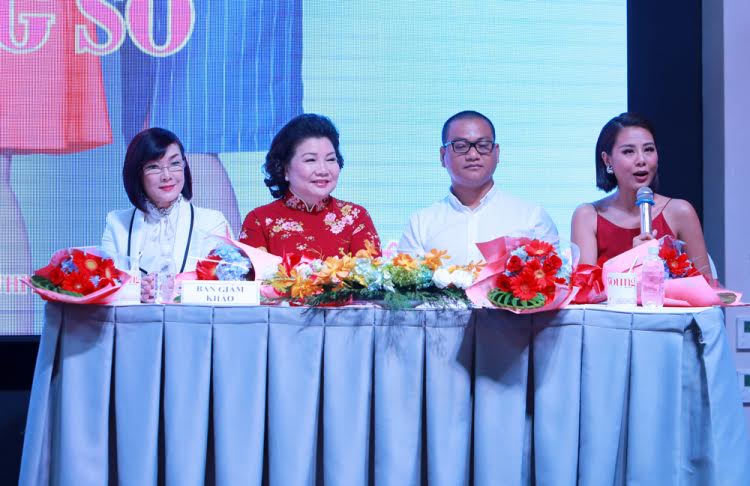 'Kiều nữ làng hài' Nam Thư lần đầu ngồi ghế nóng cuộc thi 'Người đẹp công sở 2017' 3