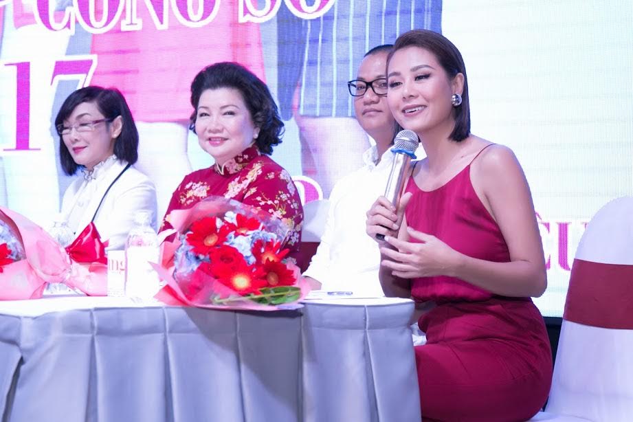 'Kiều nữ làng hài' Nam Thư lần đầu ngồi ghế nóng cuộc thi 'Người đẹp công sở 2017' 5