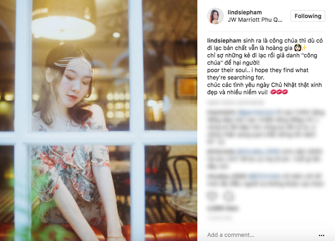 Beauty blogger 9x gây tranh cãi khi công khai chỉ trích Ngọc Trinh trên mạng xã hội - Ảnh 3.