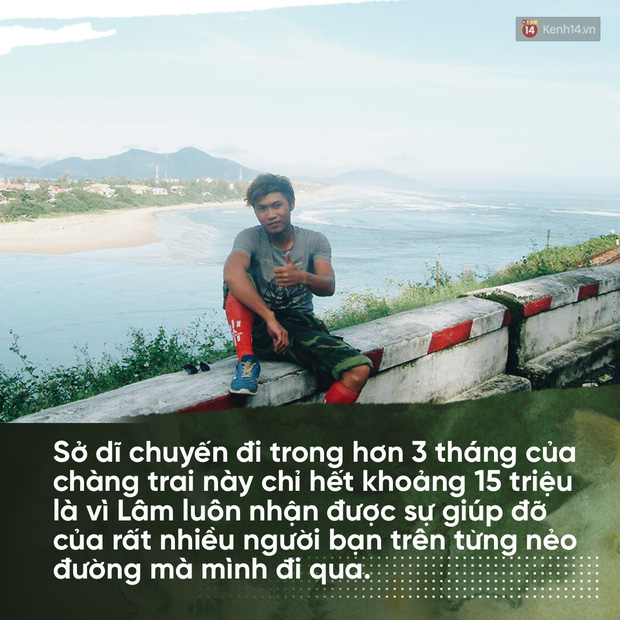 Chàng trai đi bộ xuyên Việt từ Lũng Cú đến Cà Mau trong 89 ngày với 15 triệu - Ảnh 5. Chàng trai đi bộ xuyên Việt từ Lũng Cú đến Cà Mau trong 89 ngày với 15 triệu 5