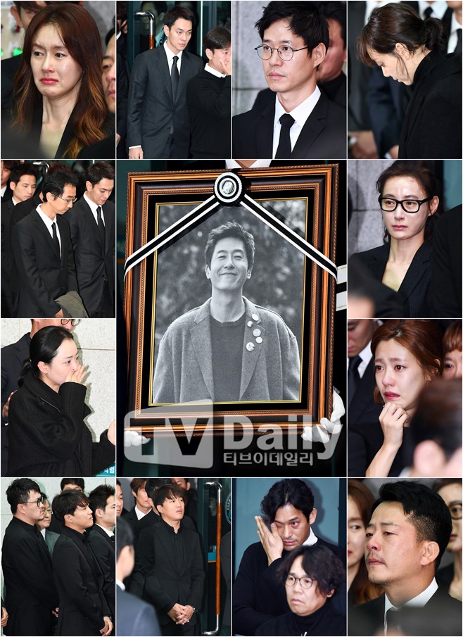 Loạt sao Hàn không kìm nổi nước mắt tại lễ tang tài tử 'Reply 1988' - Kim Joo Hyuk 17