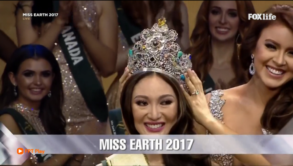 Cận cảnh nhan sắc gây thất vọng hoàn toàn của tân Hoa hậu Trái đất 2017 - Ảnh 1.