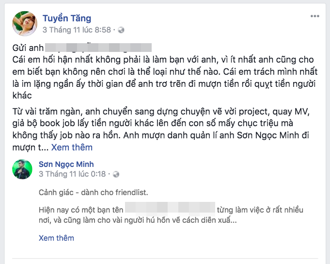 Loạt nghệ sĩ trẻ bất ngờ lên tiếng tố cáo kẻ mạo danh lừa đảo chiếm đoạt hàng trăm triệu đồng - Ảnh 4.