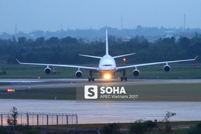 Quốc vương Brunei tự lái Cung điện bay siêu sang A340-212 tới Đà Nẵng dự APEC - Ảnh 11.