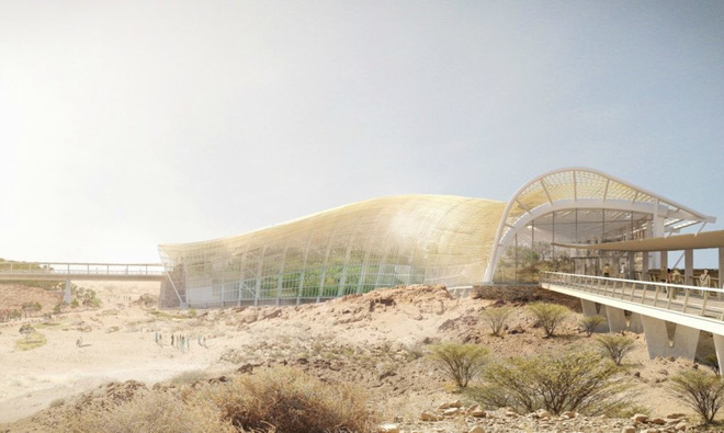 Oman xây dựng vườn địa đàng ngay giữa sa mạc nóng bỏng - Ảnh 4.
