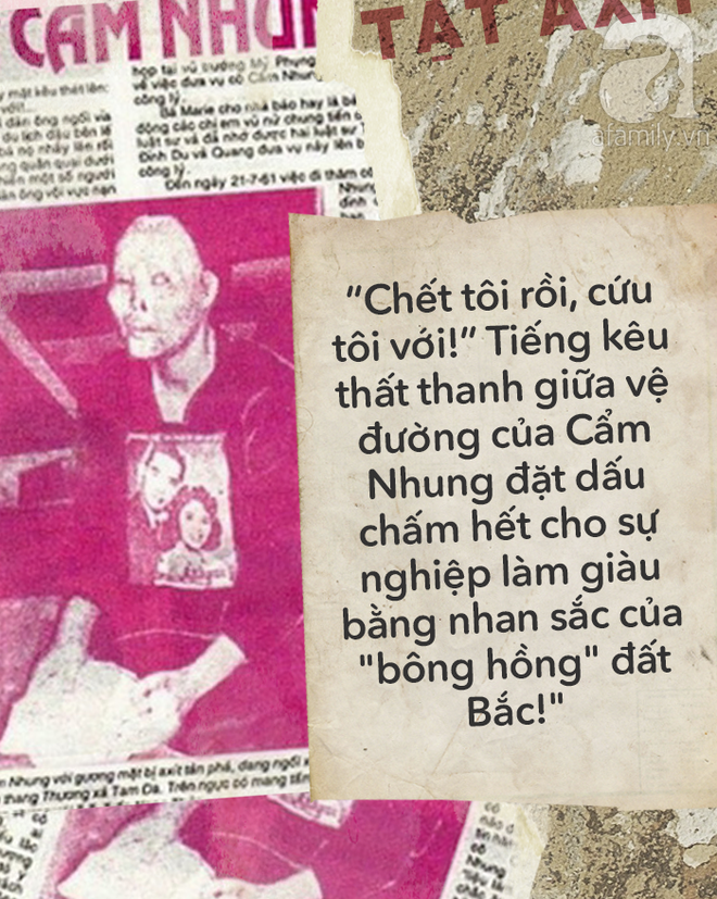 Vũ nữ Cẩm Nhung: Bi kịch “bông hồng” đất Bắc bị đánh ghen tạt axit đến biến dạng gây rúng động Sài Gòn một thời - Ảnh 5.