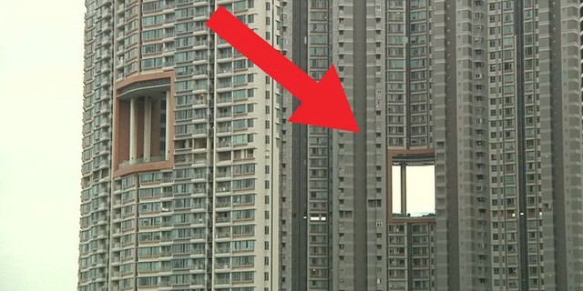 Bí mật thú vị đằng sau những lỗ hổng siêu to ngay giữa các ngôi nhà cao tầng ở Hồng Kông - Ảnh 1.