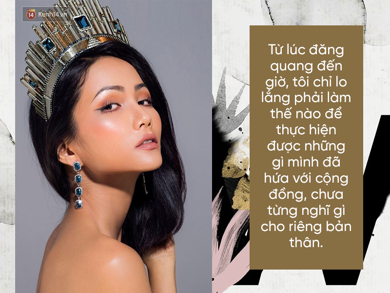 HHen Niê lần đầu trả lời phỏng vấn sau đăng quang: Đi thi, đến cái vali, đôi dép... cũng phải đi mượn - Ảnh 6. H'Hen Niê lần đầu trả lời phỏng vấn sau đăng quang: 'Đi thi cuộc thi lớn không có nhiều tiền tôi cũng lo, nhưng tính tôi không ngại, thiếu gì mượn đó” 6