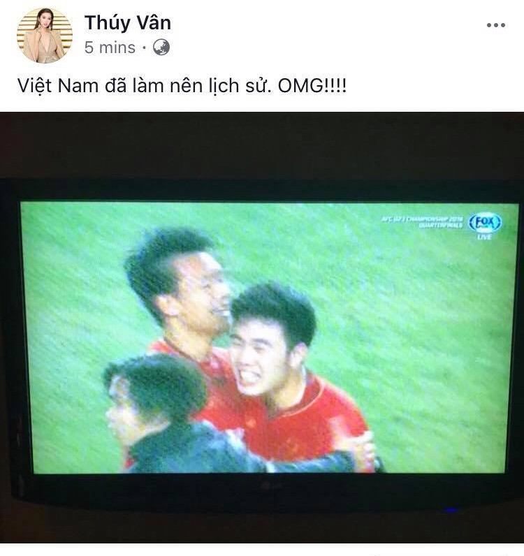 Sao Việt đang vỡ òa trước chiến thắng lịch sử của đội tuyển Việt Nam tại tứ kết U23 châu Á! - Ảnh 9.