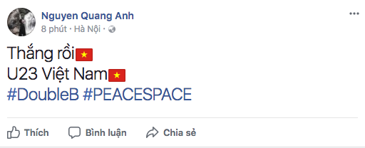 Sao Việt đang vỡ òa trước chiến thắng lịch sử của đội tuyển Việt Nam tại tứ kết U23 châu Á! - Ảnh 10.