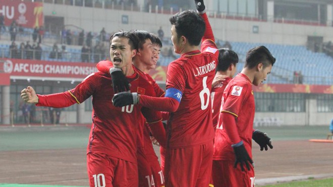 U23 Việt Nam nhận thưởng nóng 2 tỷ đồng sau tấm vé bán kết giải U23 châu Á 2018 - Ảnh 1.