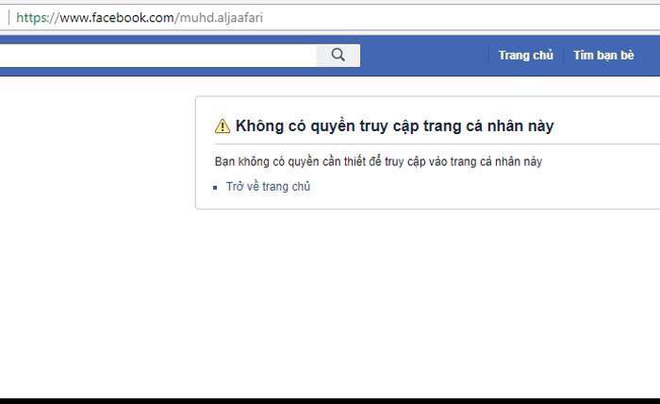 Facebook của trọng tài trận U23 Việt Nam và U23 Qatar không thể tìm thấy sau khi hiệp 1 kết thúc - Ảnh 2.