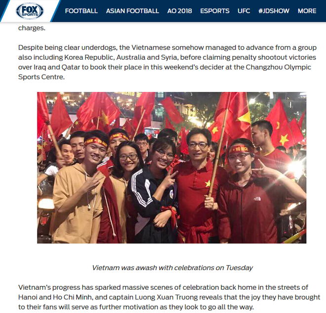FIFA, AFC, báo châu Á đồng loạt đăng tin Việt Nam ăn mừng thâu đêm suốt sáng - Ảnh 4.