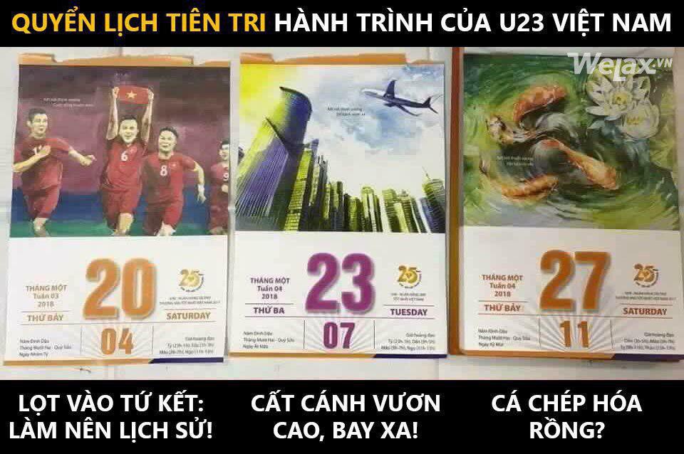 Phát hiện thêm sự trùng hợp sửng sốt trong “quyển lịch tiên tri” hành trình của U23 Việt Nam? 1