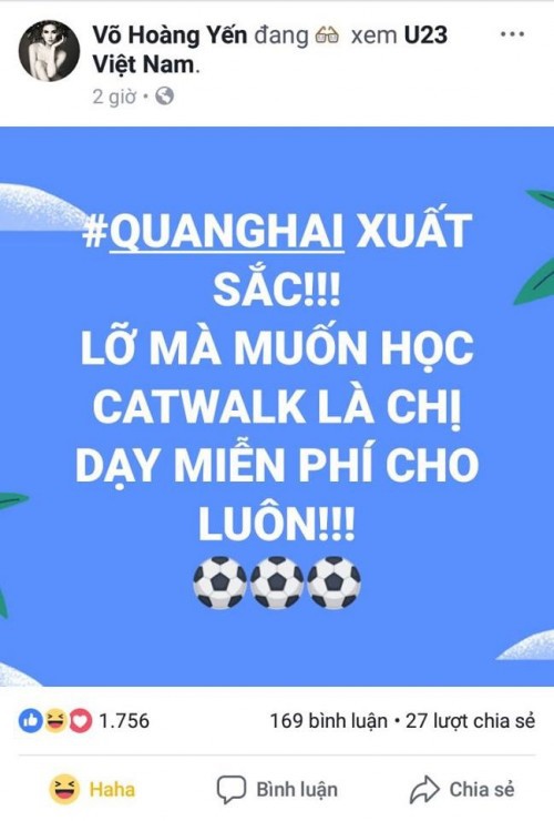 Tóc Tiên, Minh Tú, Bảo Anh và dàn mỹ nhân Việt công khai tỏ tình Quang Hải, Tiến Dũng sau chiến thắng của U23 Việt Nam - Ảnh 10.