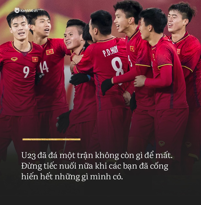 Không sao đâu U23 Việt Nam ơi, chúng ta đã chiến đấu như những người hùng đến tận phút cuối! 1 Không sao đâu U23 Việt Nam ơi, chúng ta đã chiến đấu như những người hùng đến tận phút cuối! 1