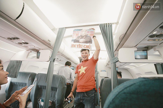 Cười vỡ bụng với nghìn lẻ một khẩu hiệu cổ vũ U23 Việt Nam cực ấn tượng của cổ động viên cả nước - Ảnh 8.