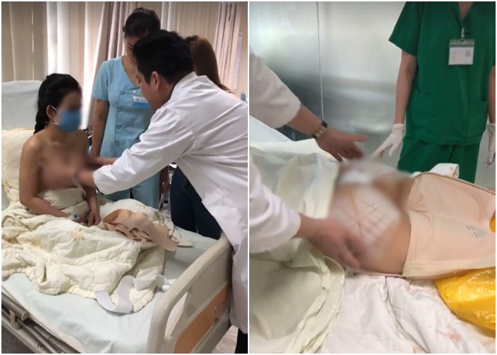 Bác sĩ Chiêm Quốc Thái livestream cảnh dùng tay khám ngực, mông cho các nữ bệnh nhân gây nhiều tranh cãi - Ảnh 1.