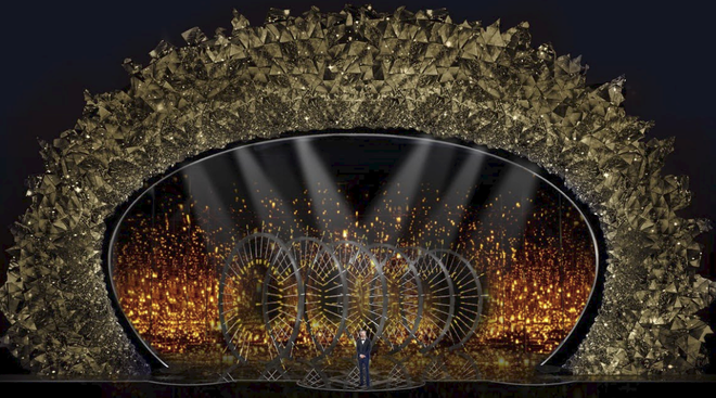 Bí mật sân khấu Oscar 2018: 45 triệu viên pha lê Swarovski đắt đỏ tạo nên màn tiệc mê hoặc 3 Bí mật sân khấu Oscar 2018: 45 triệu viên pha lê Swarovski đắt đỏ tạo nên màn tiệc mê hoặc 3