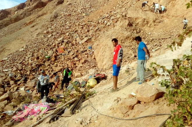 Peru: Xe buýt mất lái rơi xuống vực, gần 50 người thương vong - Ảnh 1. Peru: Xe buýt mất lái rơi xuống vực, gần 50 người thương vong 1