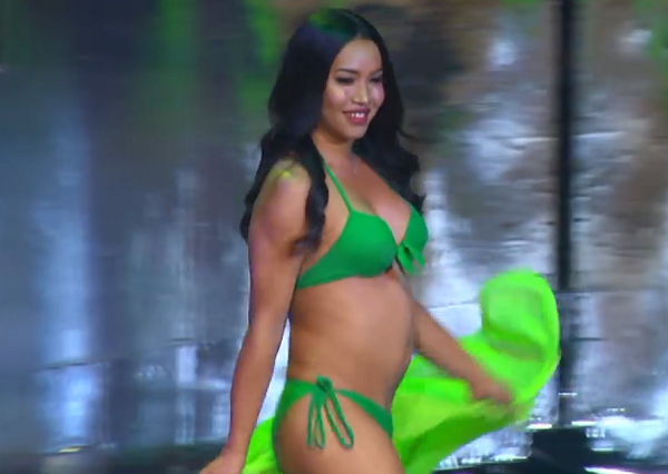 Đối thủ của Hương Giang tại vòng bikini: Thí sinh Colombia lộ vòng 3 dị dạng, người đẹp Nepal bụng to như mang bầu - Ảnh 5.