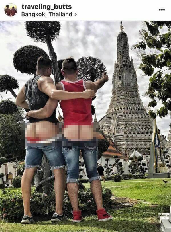Nữ du khách ăn mặc thiếu vải, chụp ảnh phản cảm trong chùa, cư dân mạng phẫn nộ yêu cầu bắt giữ - Ảnh 3.