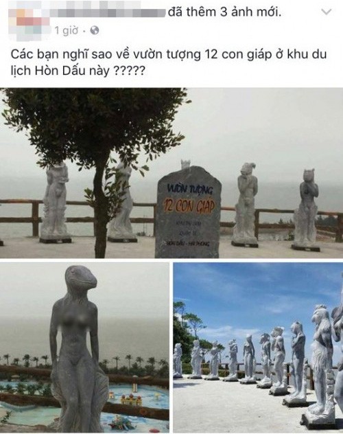 12 tượng khỏa thân ở Đồ Sơn: 'Cụm tượng này là văn hoá phồn thực, không hề lõa lồ' 2