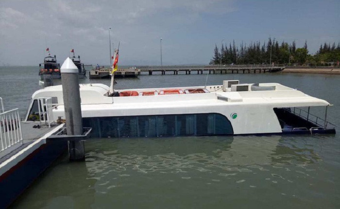 Xác định nguyên nhân tàu cao tốc chở 42 hành khách bị chìm ở biển Cần Giờ 1