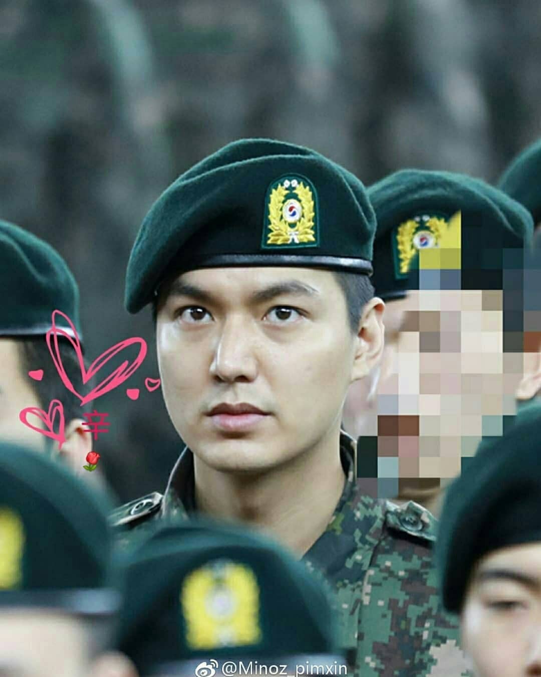 Tài tử Lee Min Ho béo phù cả mặt, nhưng vẫn điển trai với nhan sắc mộc 100% trong quân ngũ - Ảnh 7.