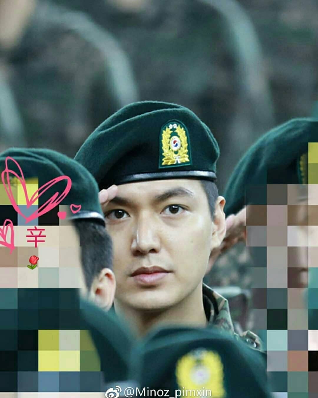 Tài tử Lee Min Ho béo phù cả mặt, nhưng vẫn điển trai với nhan sắc mộc 100% trong quân ngũ - Ảnh 8.