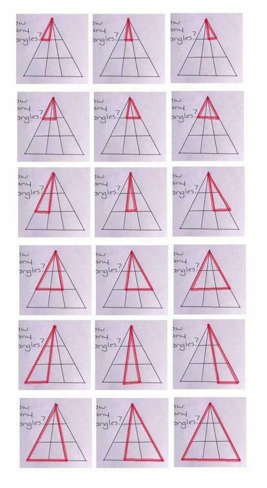 Bài Toán đếm hình tam giác tưởng dễ như lớp 1 đang khiến cư dân mạng đồng loạt bối rối - Ảnh 7.