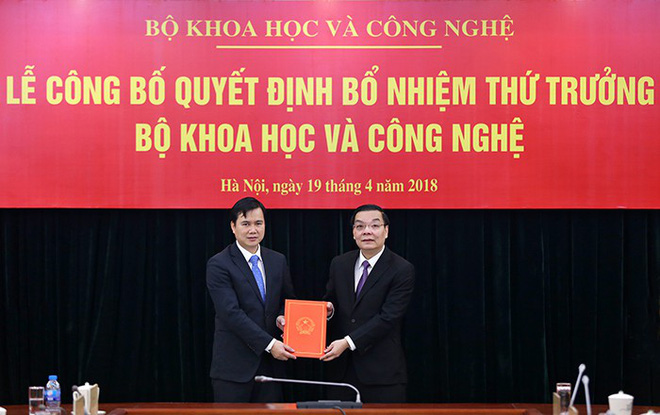 Tân Thứ trưởng Bộ KH&CN là Phó Giáo sư trẻ nhất Việt Nam - Ảnh 1.