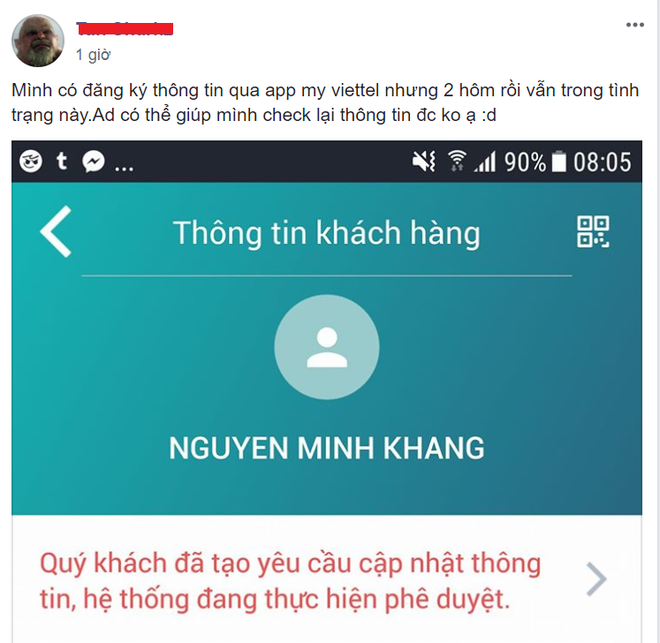 Đến hạn chót, người dân tá hỏa bế cả con nhỏ đi bổ sung thông tin, ảnh chân dung thuê bao 9 Đến hạn chót, người dân tá hỏa bế cả con nhỏ đi bổ sung thông tin, ảnh chân dung thuê bao 9