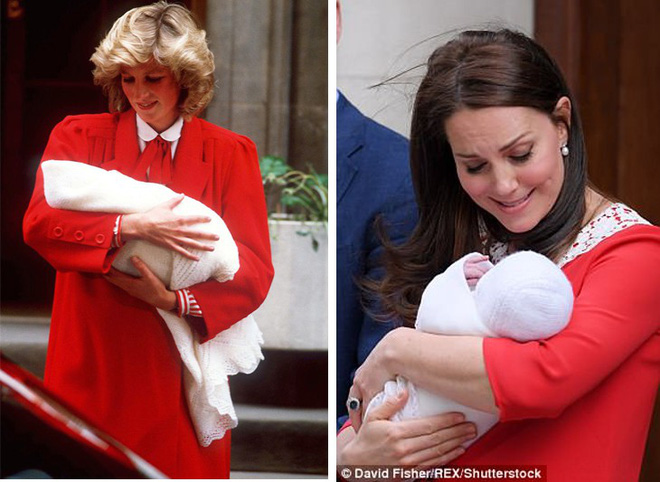 Không phải ngẫu nhiên mà Công nương Kate lại chọn đầm đỏ trong buổi diện kiến công chúng sau sinh 6