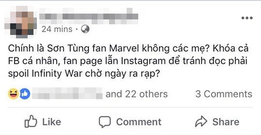 Nguyên nhân hài hước nhưng hoàn toàn có thể về lý do Sơn Tùng M-TP đóng cửa tất cả các trang mạng xã hội - Ảnh 2. Nguyên nhân hài hước nhưng hoàn toàn có thể về lý do Sơn Tùng M-TP đóng cửa tất cả các trang mạng xã hội 2