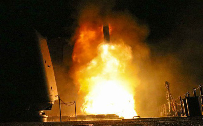 Tên lửa liên quân bắn trúng 100\% mục tiêu ở Syria, chuyên gia Mỹ chỉ thẳng: Họ đã nói dối! 1