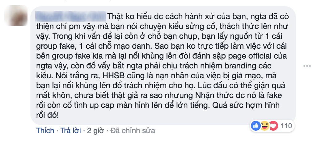 Dù biết là đọc phải page giả, Rocker Nguyễn vẫn chỉ trích và dọa fanpage HHSB xịn phải... tự giải quyết trong 24h - Ảnh 8.