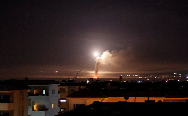 Israel trừng phạt Syria thẳng tay: 28 chiến đấu cơ phóng 60 tên lửa vào hơn 50 mục tiêu 1