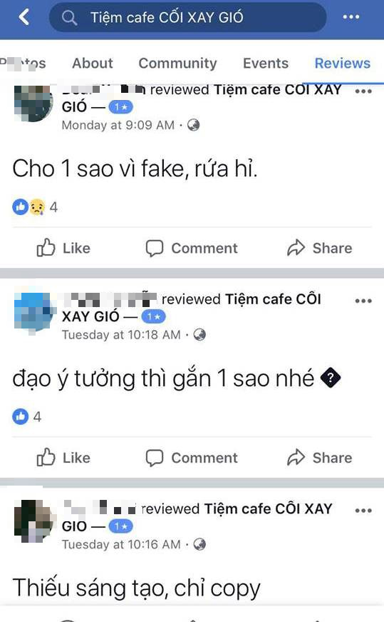 Nữ chủ quán cafe Cối Xay Gió ở Đà Nẵng lên tiếng sau khi bị chỉ trích và nhận hàng loạt review 1 sao: Mình không đạo ý tưởng - Ảnh 2.