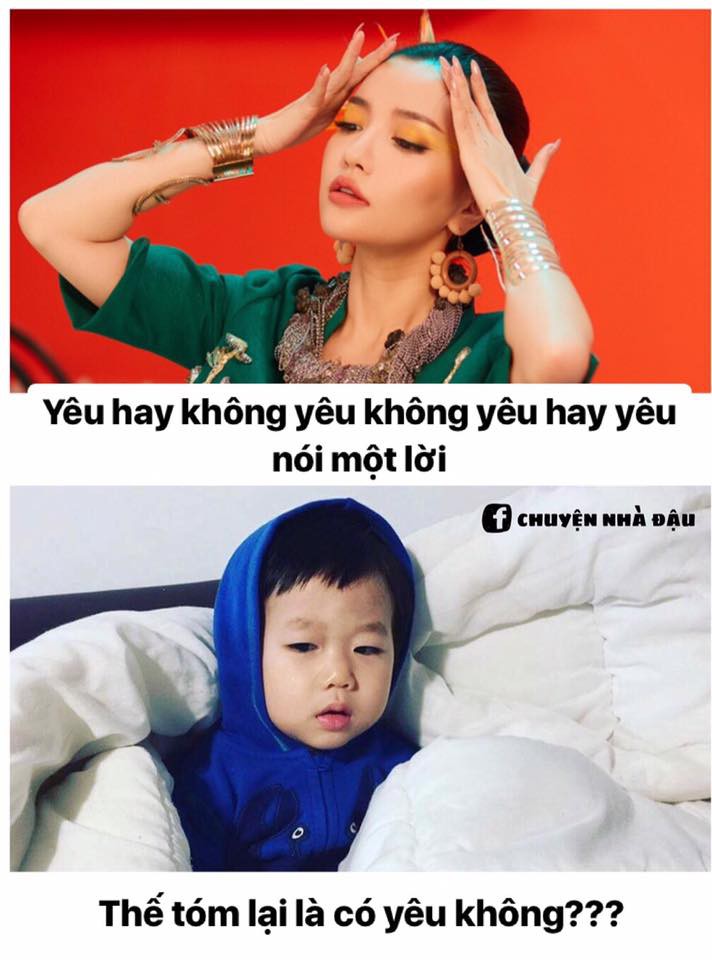 Loạt ảnh chế meme đưa Đậu nhà Thương - Ba Duy lên ngôi em bé có gương mặt giải trí nhất MXH - Ảnh 29.
