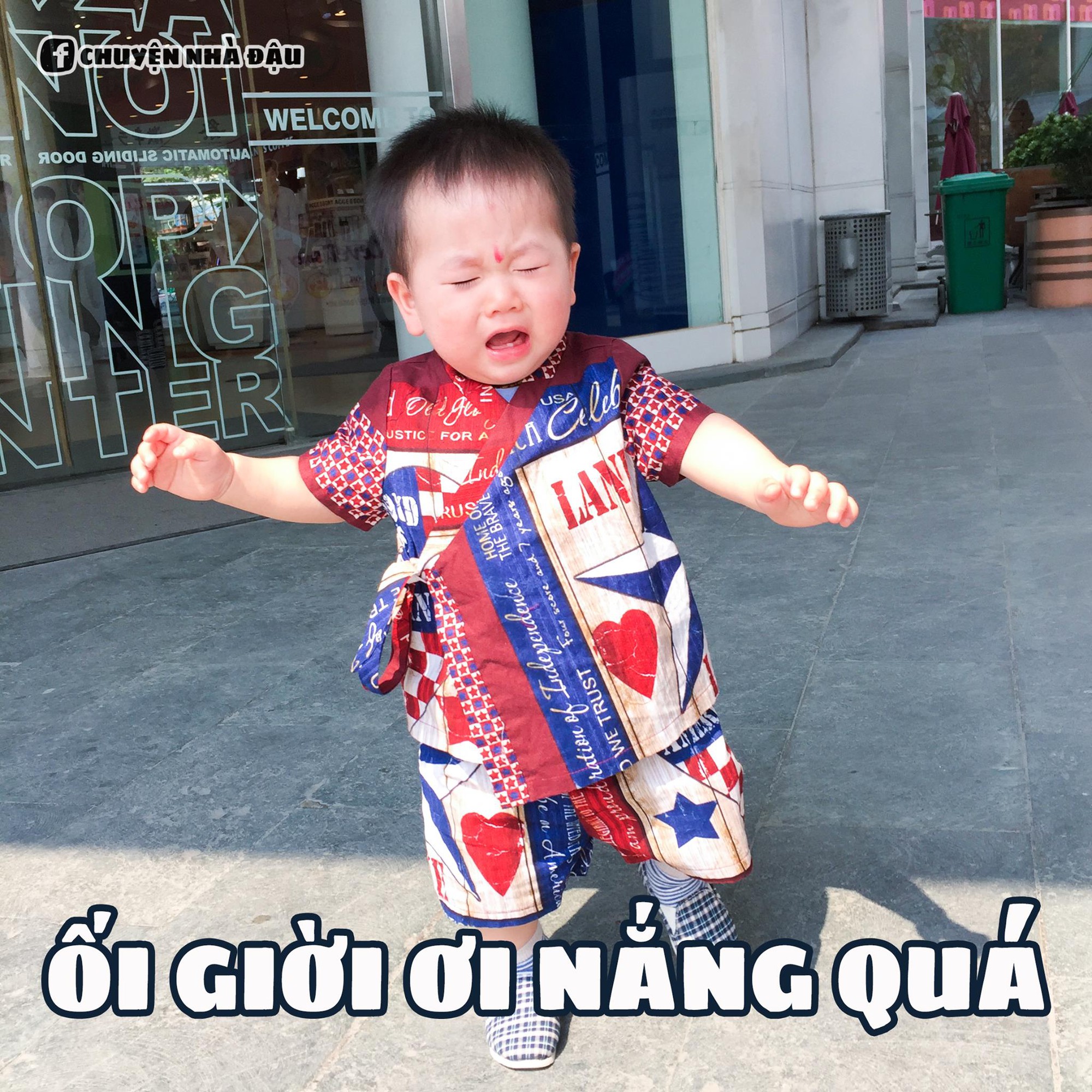Loạt ảnh chế meme đưa Đậu nhà Thương - Ba Duy lên ngôi em bé có gương mặt giải trí nhất MXH - Ảnh 7.