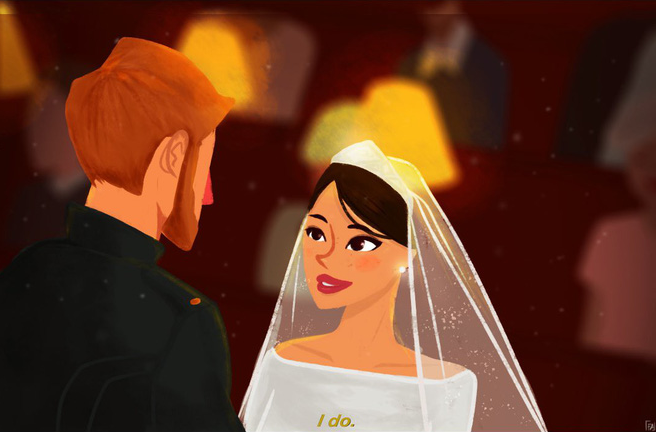 Cư dân mạng phát hiện ra một khoảnh khắc đám cưới hoàng gia Anh giống hệt trong phim Lọ Lem của Disney - Ảnh 8.