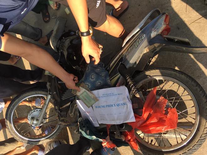 Thai phụ sắp sinh gặp nạn tử vong trên đường đi khám, chồng bị thương nặng - Ảnh 1.