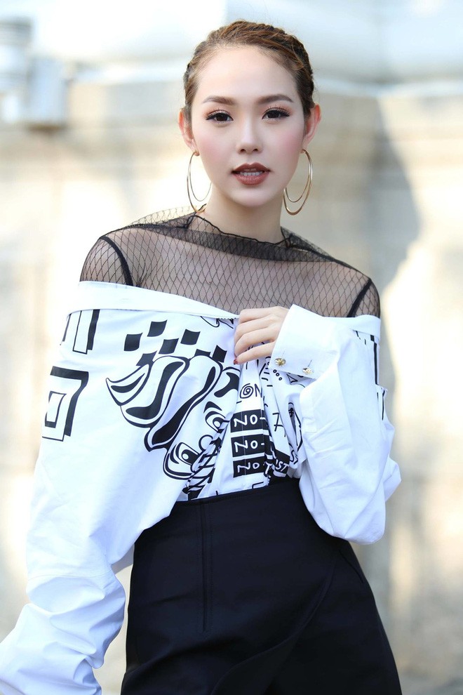 Bị Võ Hoàng Yến chê không thể ngồi ghế nóng The Face, Minh Hằng đáp trả: Tôi được mời mà! - Ảnh 2. Bị Võ Hoàng Yến chê không thể ngồi ghế nóng The Face, Minh Hằng đáp trả: Tôi được mời mà! - Ảnh 2.
