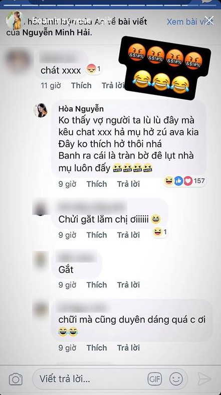 Bạn trai bị rủ chat xxx, Hoà Minzy không ngần ngại đáp trả cực gắt: Không thấy vợ người ta lù lù đây à? - Ảnh 1. Bạn trai bị rủ 'chat xxx', Hoà Minzy không ngần ngại đáp trả cực gắt: 'Không thấy vợ người ta lù lù đây à?' 1