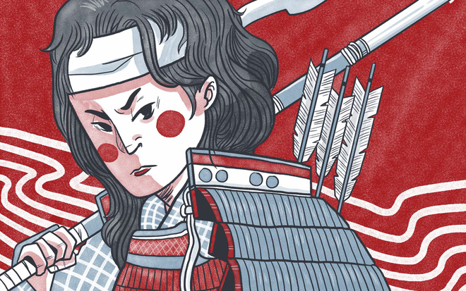 Nữ samurai hiếm hoi trong lịch sử Nhật Bản: Chém đầu 7 tướng địch ngay tại chiến trường 2