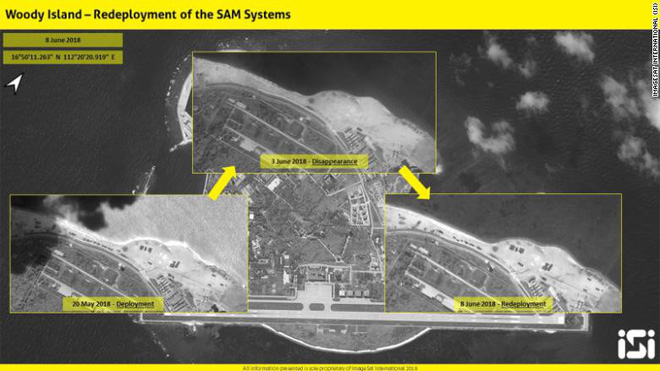 CNN: Tên lửa Trung Quốc lại ngang nhiên tái xuất hiện ở đảo Phú Lâm - Ảnh 1.