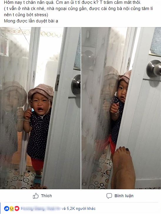 Bức ảnh con gái mè nheo đòi chui vào nhà vệ sinh cùng mẹ tưởng hài hước, nhưng câu chuyện phía sau khiến nhiều người rơi lệ - Ảnh 1.