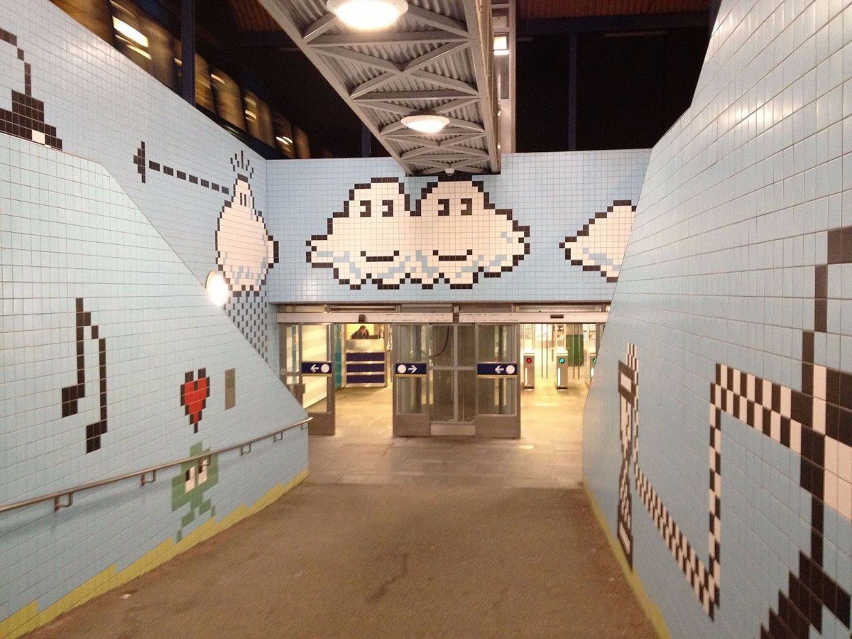 Bên trong những ga tàu điện ngầm đẹp hơn cả triển lãm nghệ thuật tại Thụy Điển - Ảnh 10.