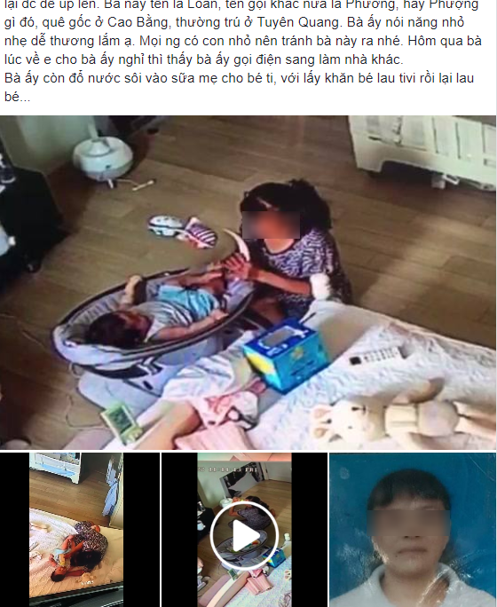 Mở camera theo dõi ra xem, người mẹ sốc khi thấy cảnh con 6 tháng tuổi bị giúp việc dùng đồ chơi đánh vào mặt, uống trộm sữa - Ảnh 1.
